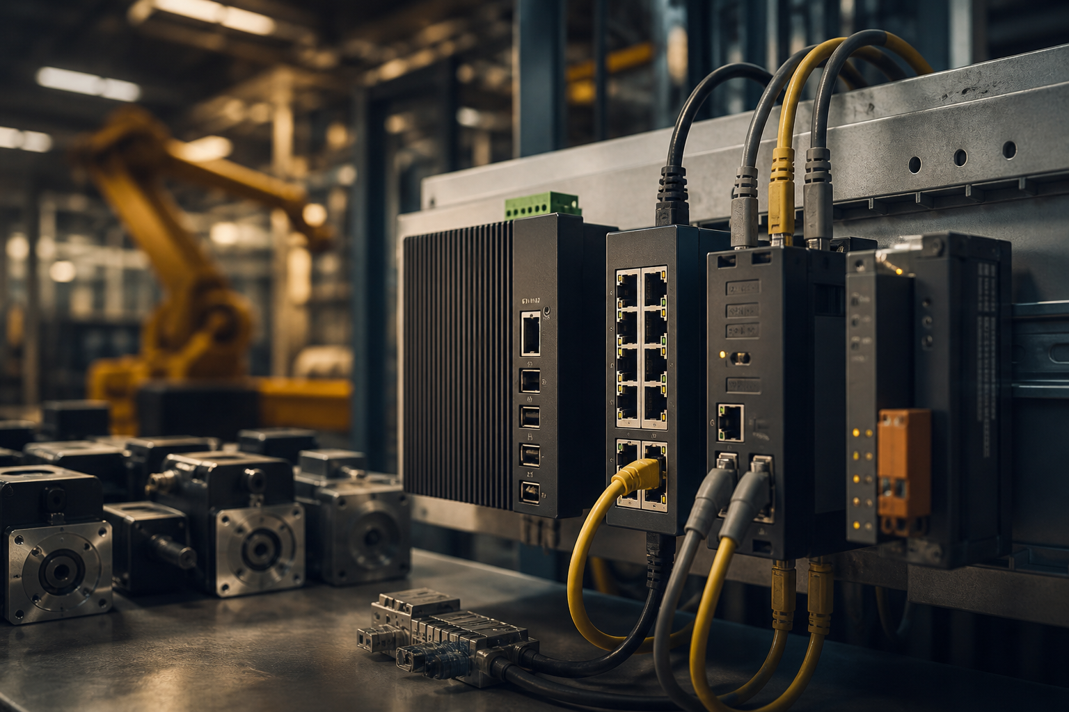 Industrial connectivity gateway and networked control hardware